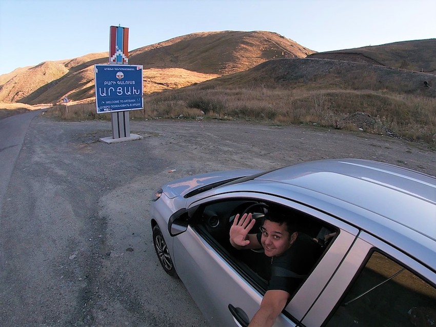 Armenia-Nagorno Karabakh border 