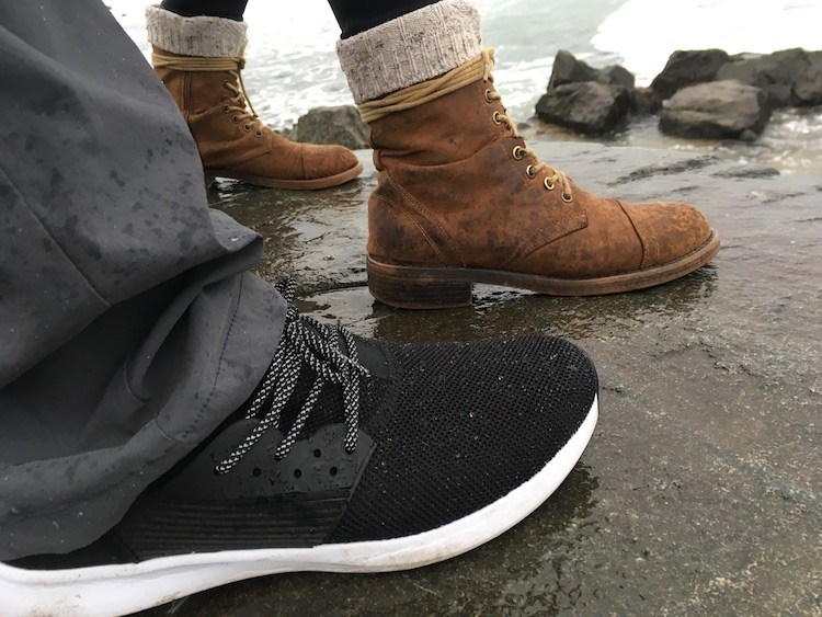 Waterproof sneakers