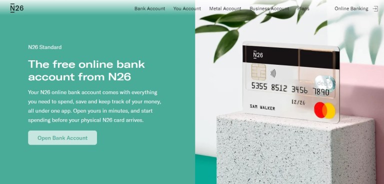 free online bank n26