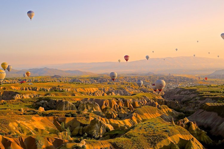 Hot air balloons Turkey