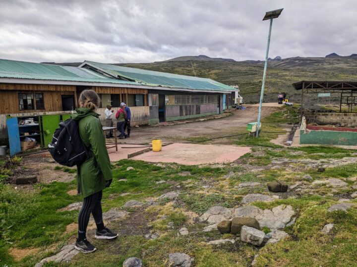 Old Moses Camp: the start of your hike in Mt. Kenya National Park 