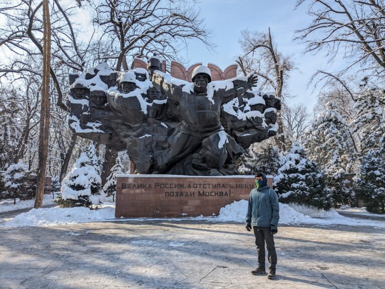 Monument "Great Patriotic War (World War II) Almaty