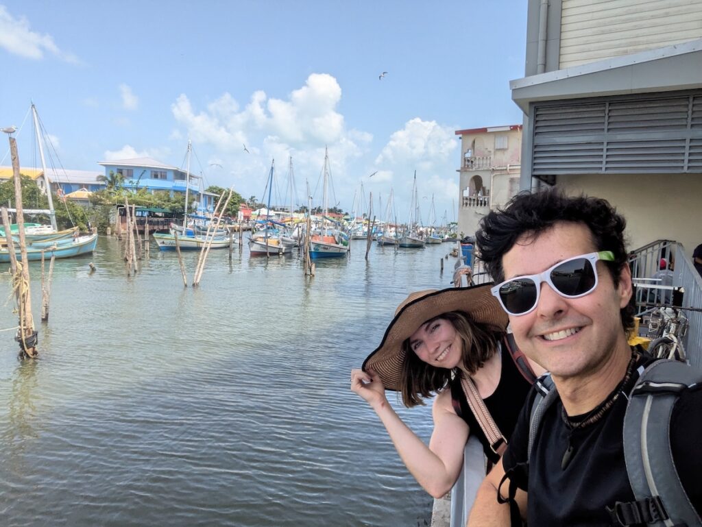 Belize city harbor