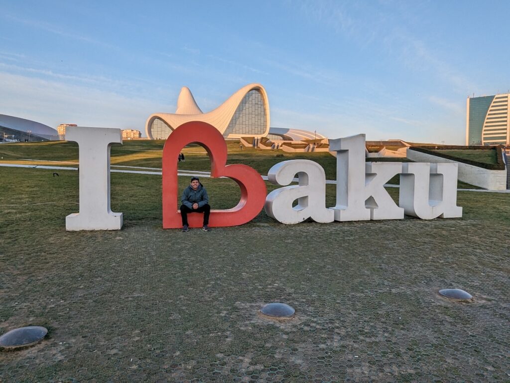 Baku sign