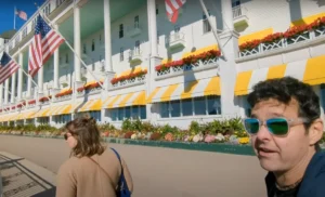 american flags mackinack island
