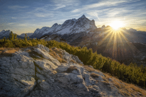 sunrise mountain