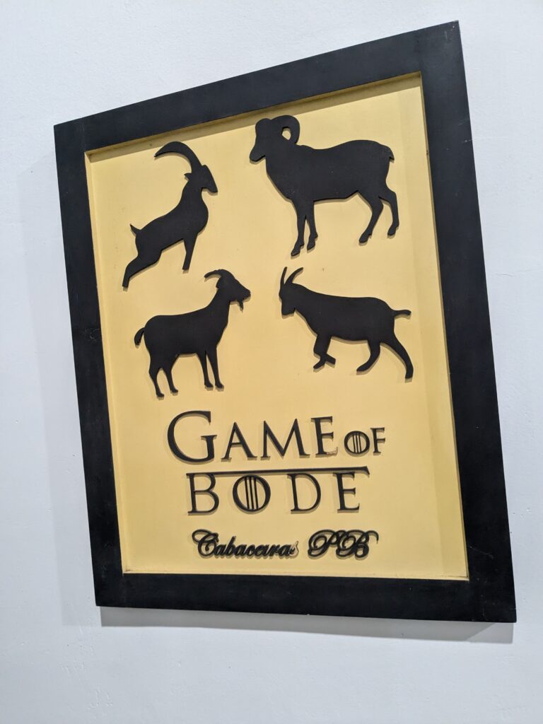 Cabaceiras Film Museum plaque