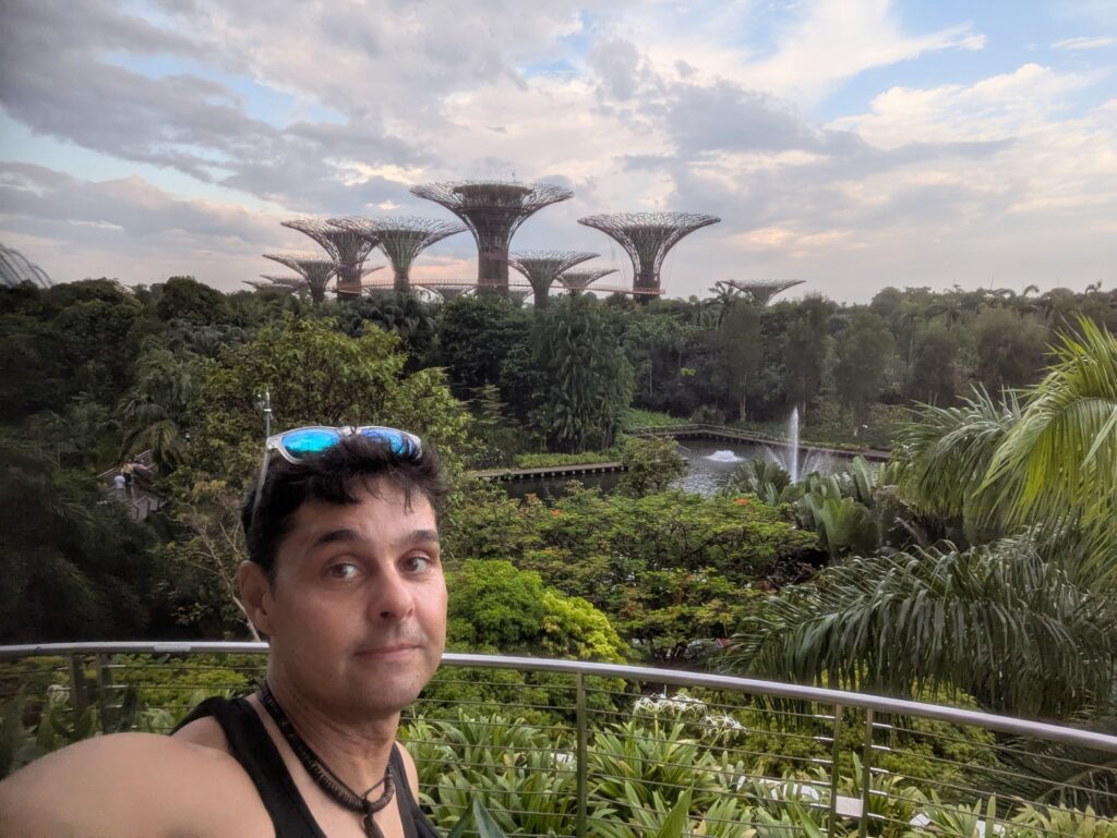 Supertree Grove Garden in Singapore