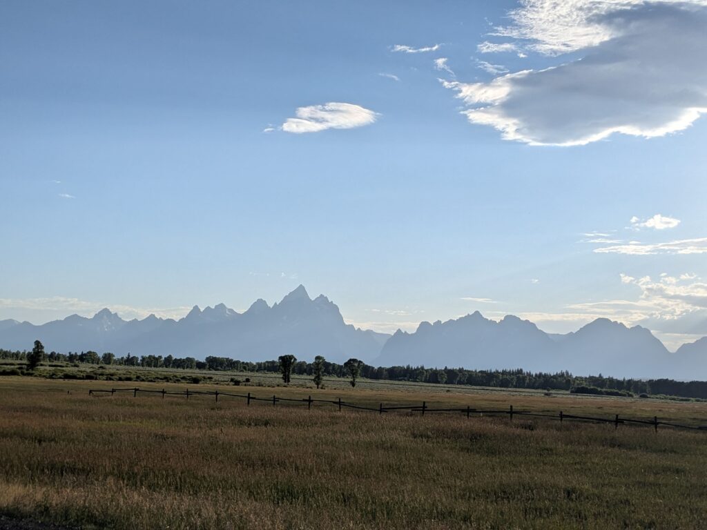 tetons of grand teton national park