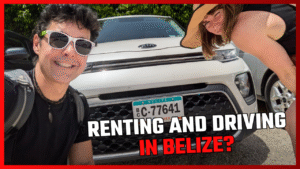 renting a car in belize