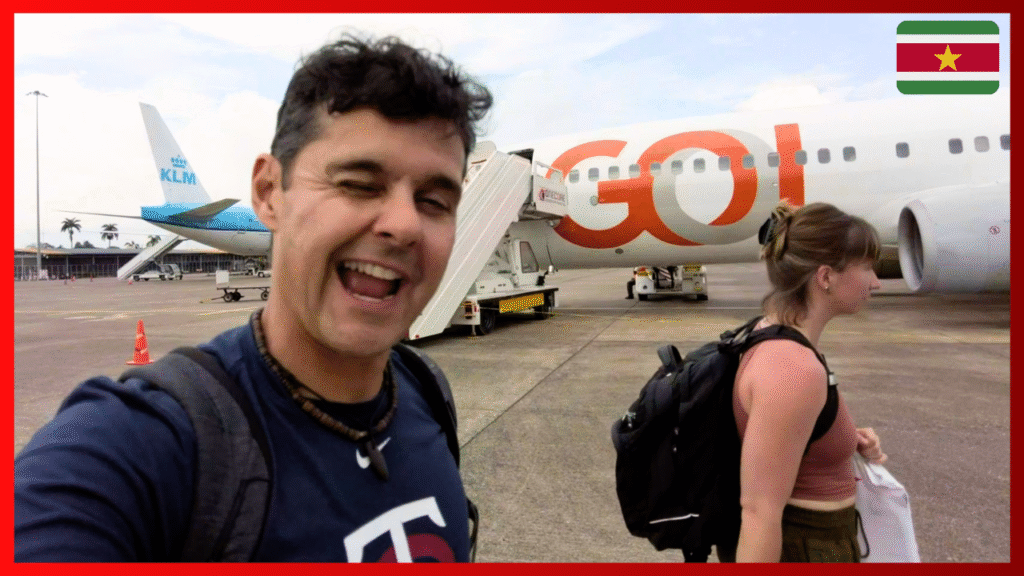 GOL international flight Suriname Brazil
