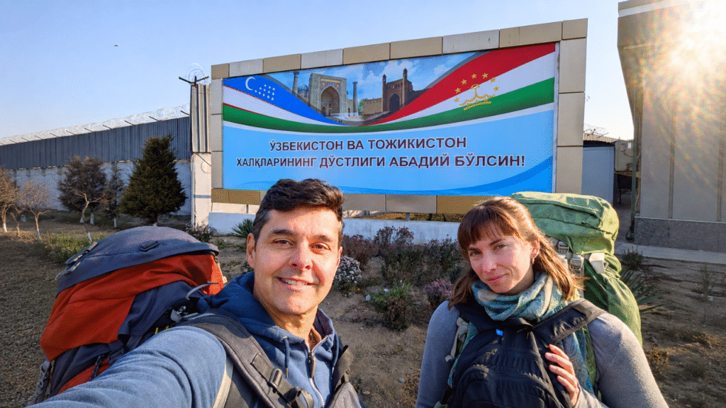Panjakent to Samarkand border crossing